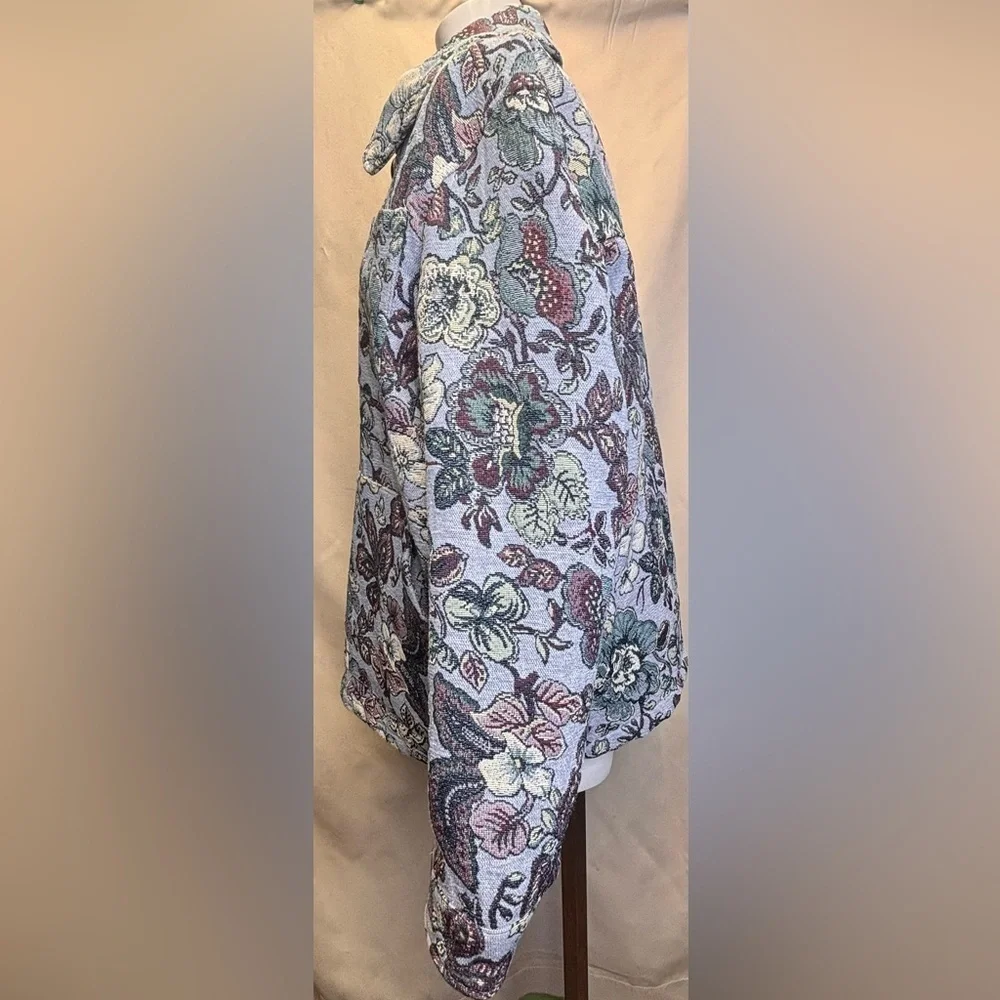 Zara Men’s Floral Jacquard Jacket XL